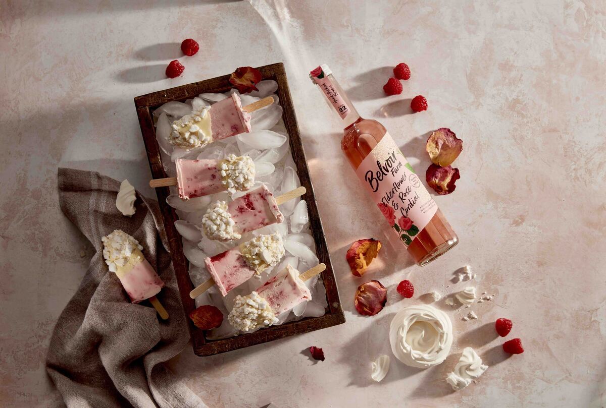 Rose Eton Mess Lollies