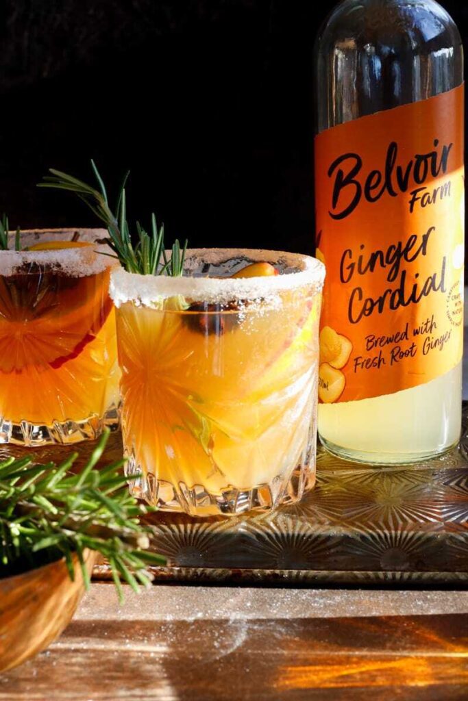 Spiced Ginger Hot Toddy