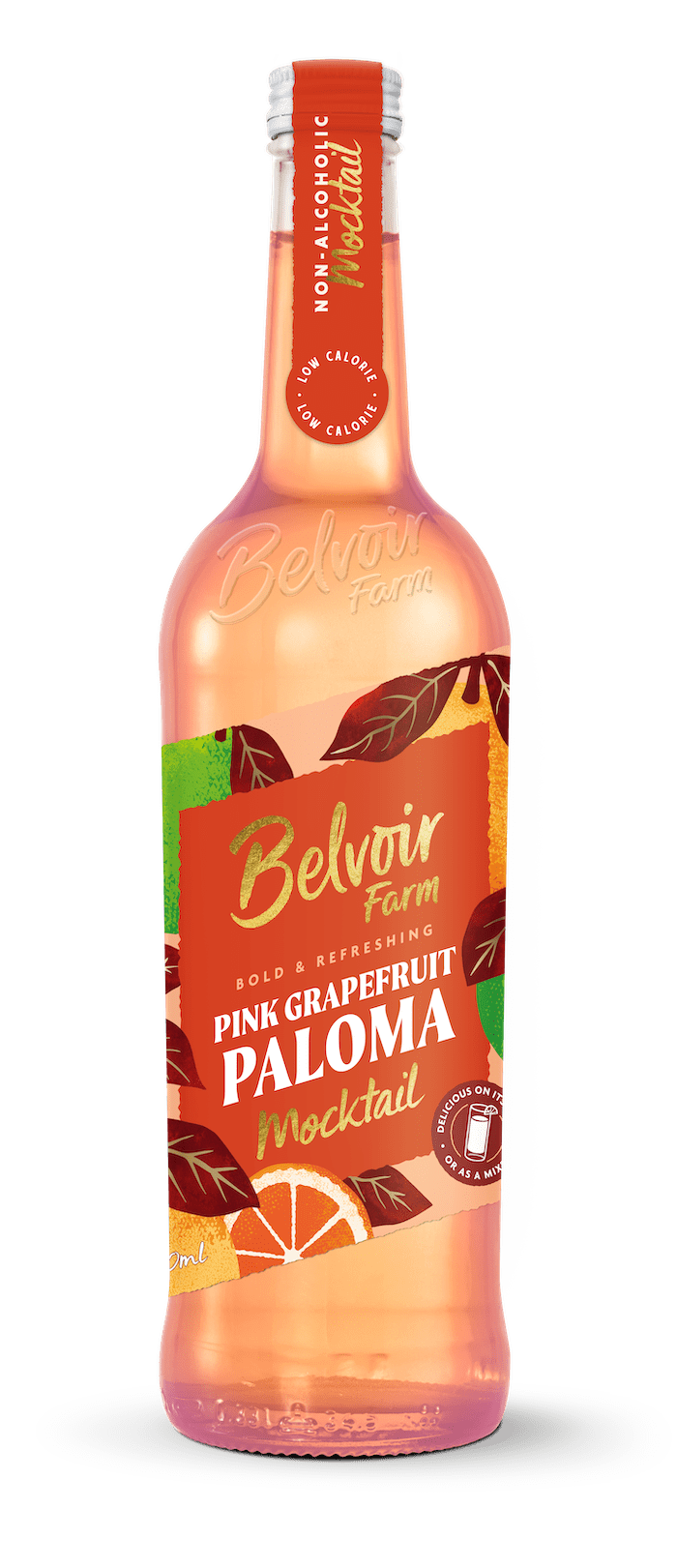 Pink Grapefruit Paloma Mocktail