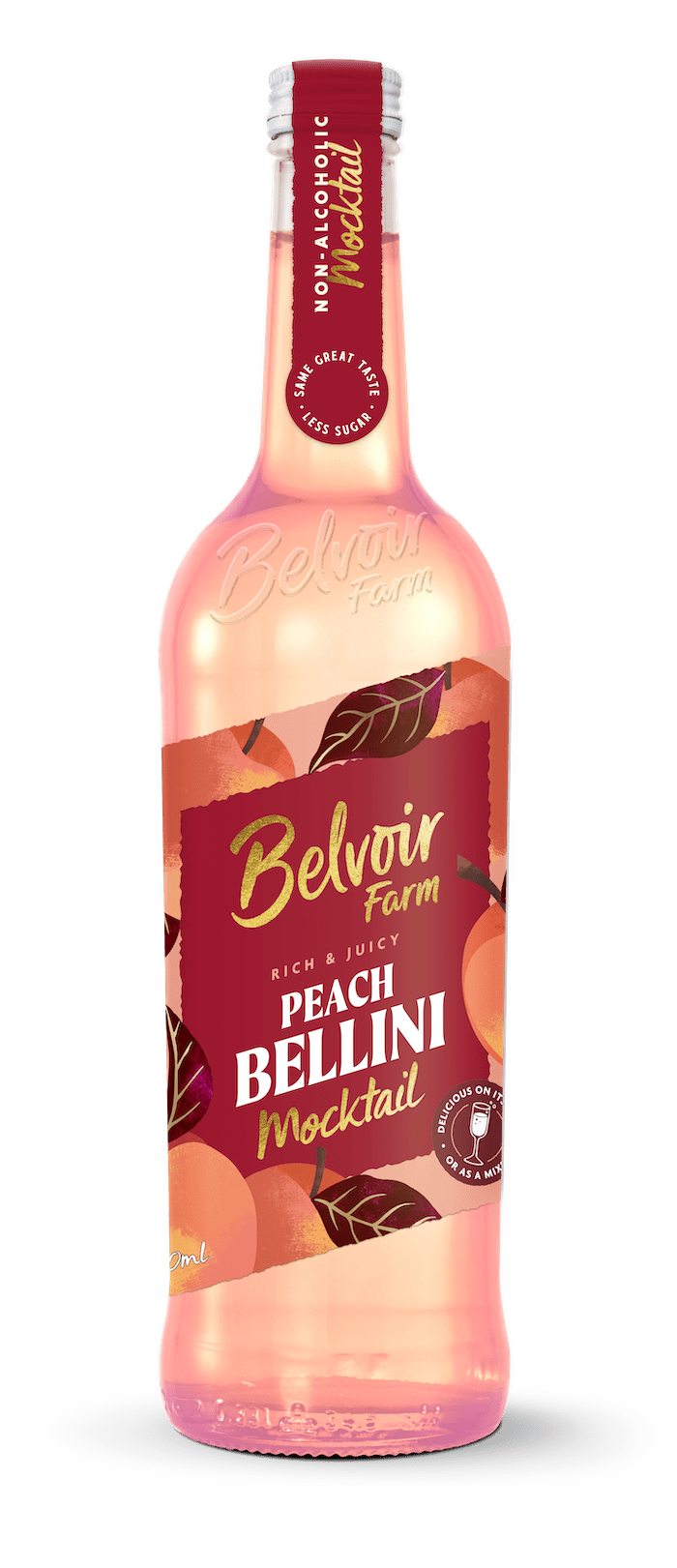 Peach Bellini Mocktail