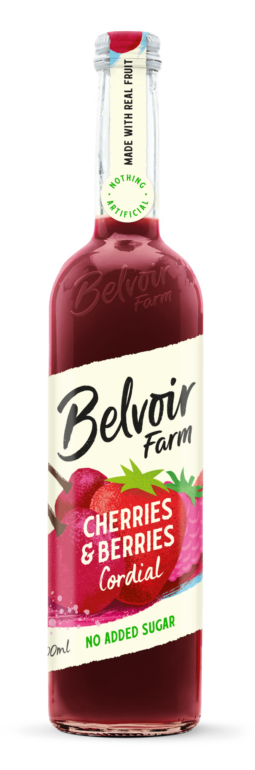 No Added Sugar Cherries & Berries Cordial