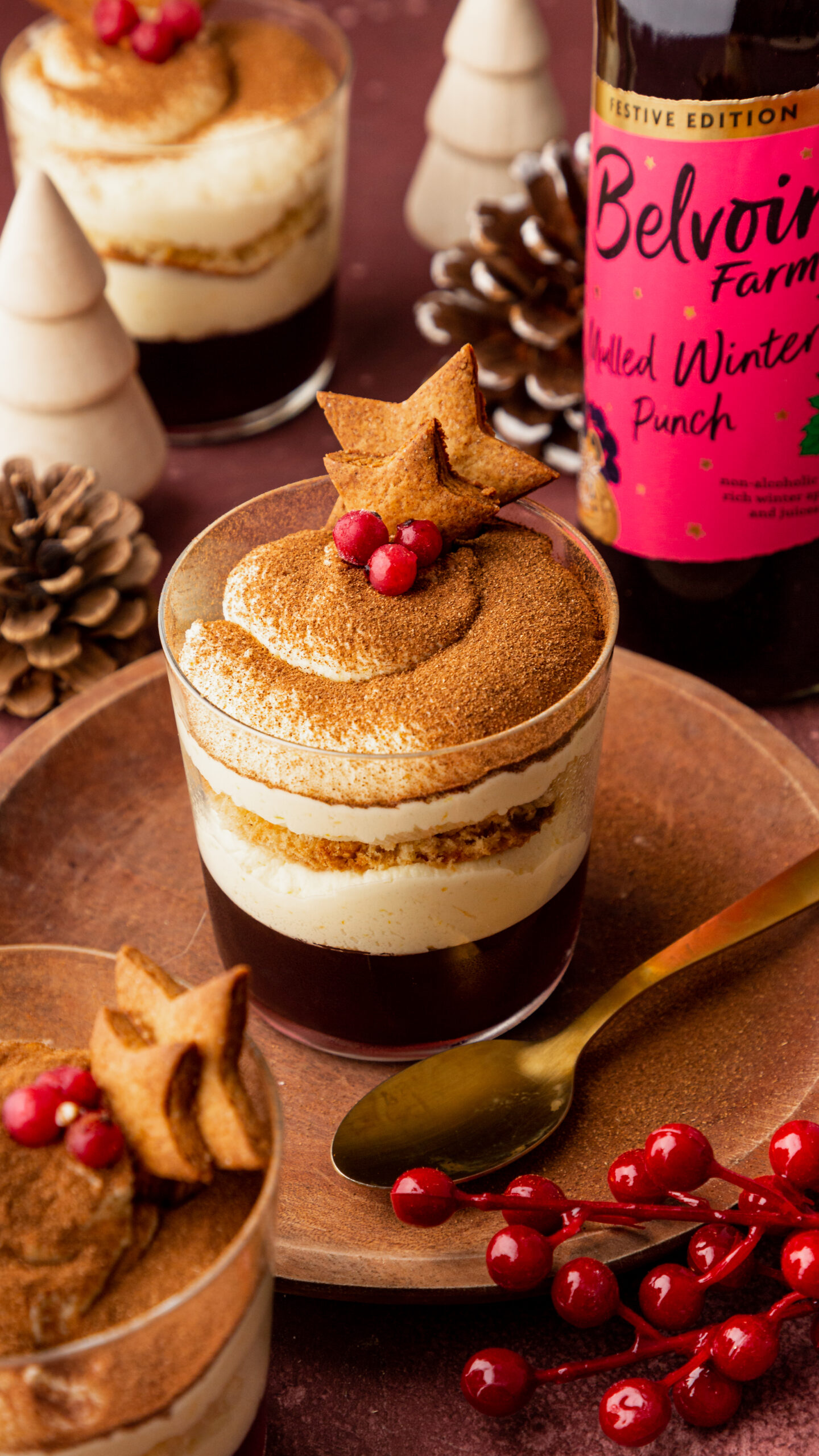 mulled winter punch trifles
