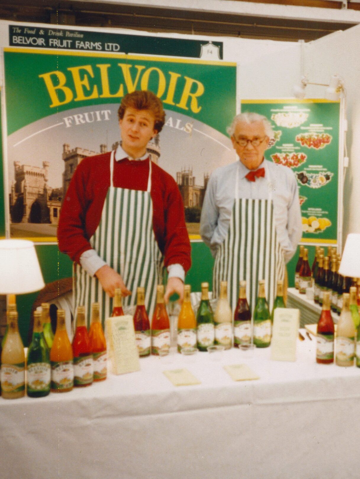 peveral manners and his father 40 years ago when belvoir farm was originally founded
