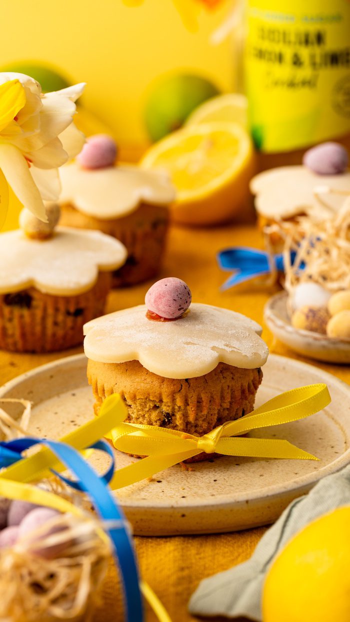 Lemon and Lime Simnel Muffins