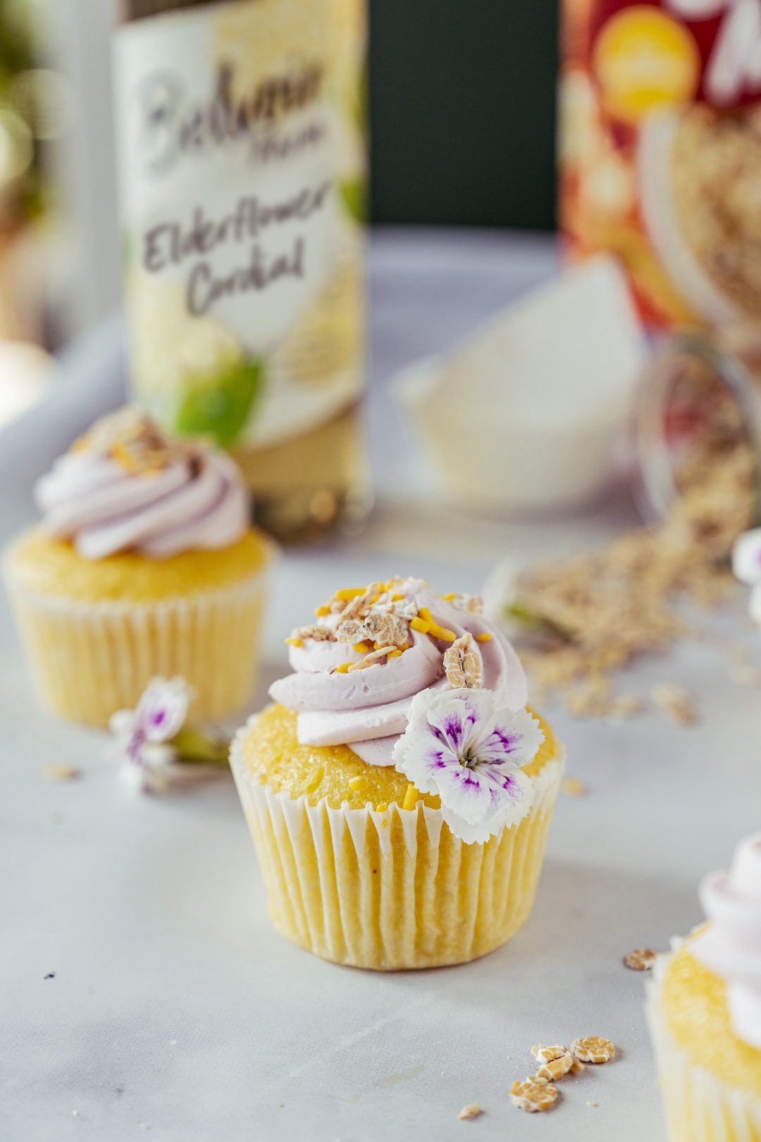 Elderflower Cupcakes